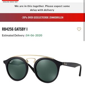 AUTHENTIC Ray-Ban Gatsby I Sunglasses